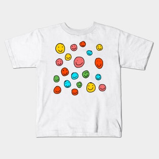 Smile Faces Kids T-Shirt